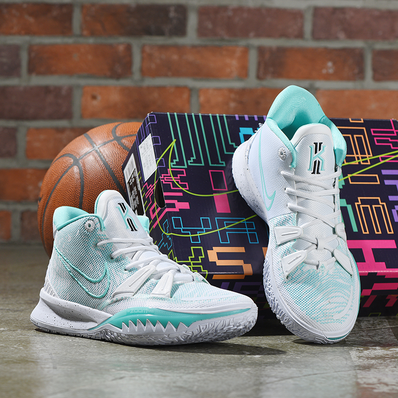 Nike Kyrie 7 White Green Shoes